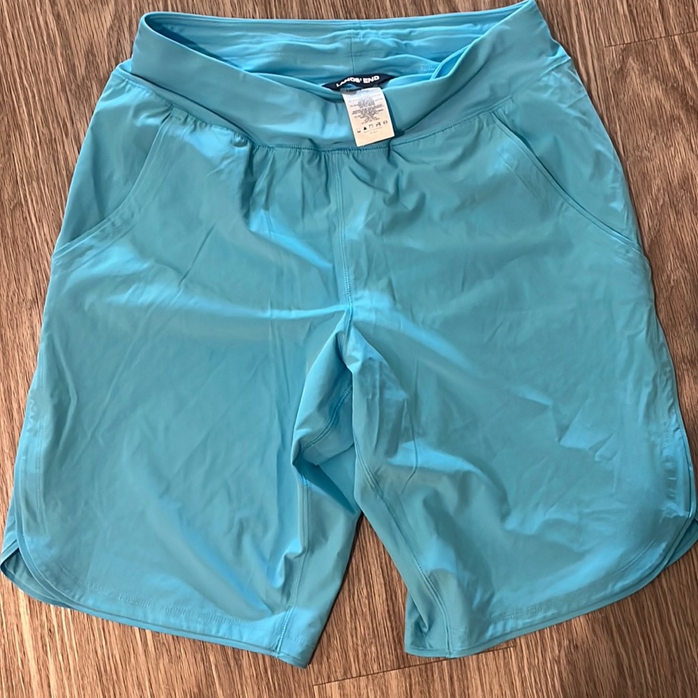 Lands End swim shorts with liner
